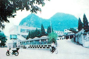 河池民族工业中专校园